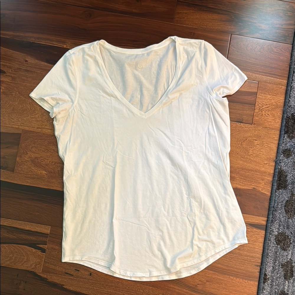Lululemon Love t-shirt — size 10 — white